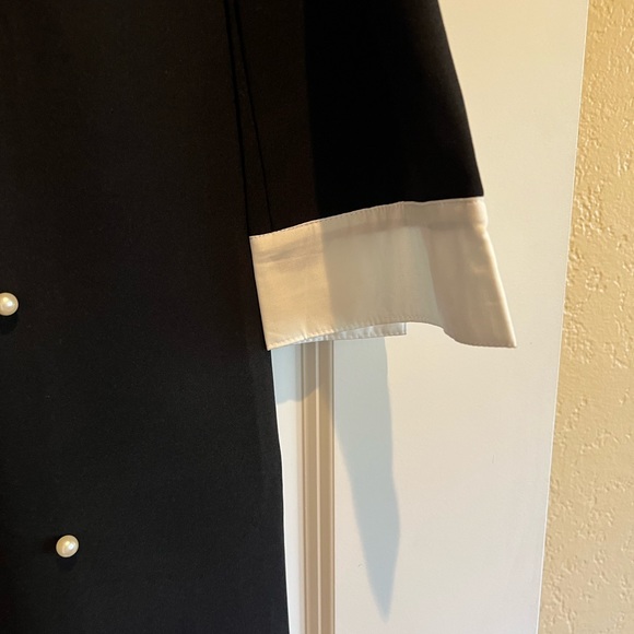 Black with pearls shin shift dress new without tags - Picture 6 of 16